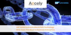 SAP HANA Embraces Blockchain Technology