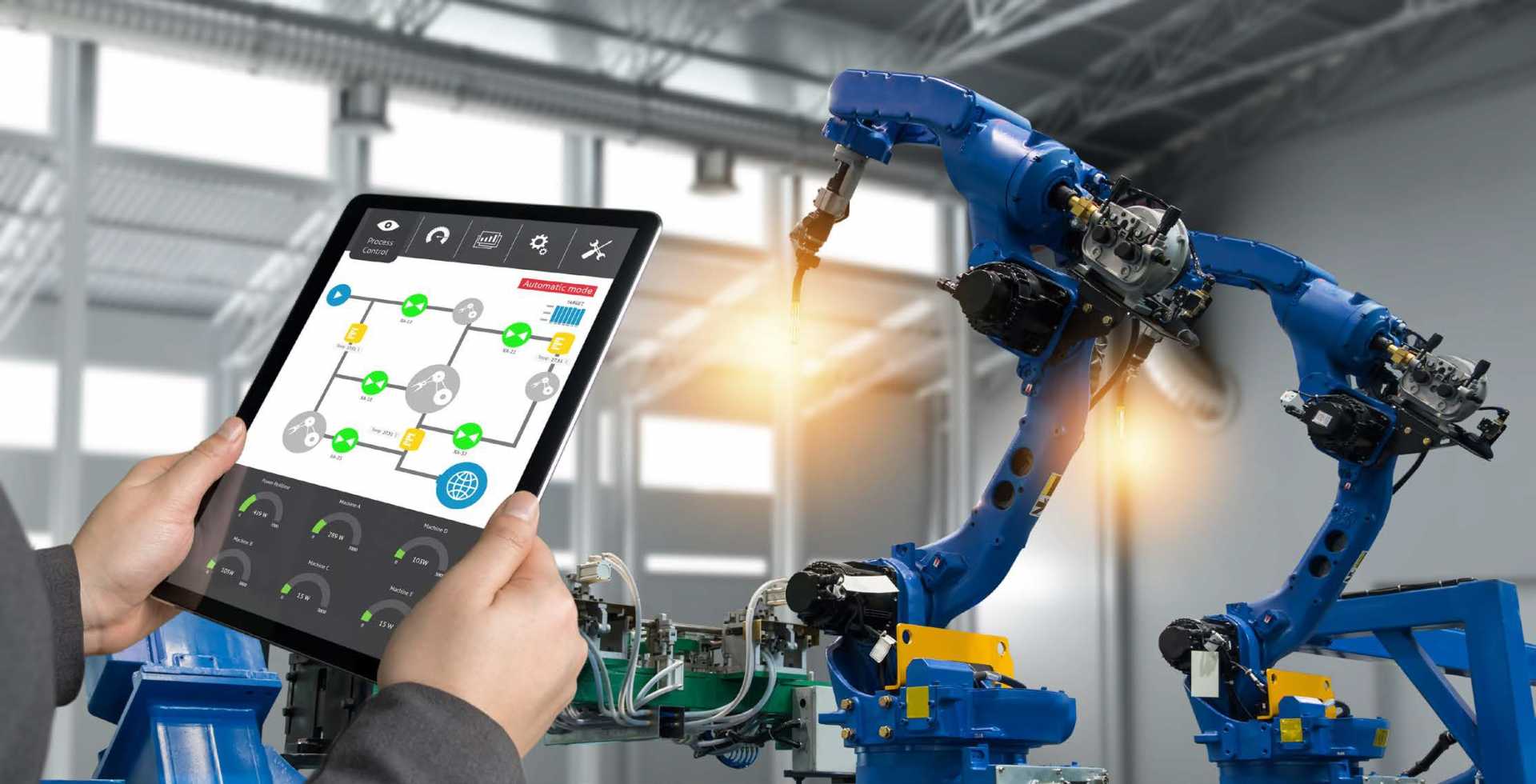 IoT-IIoT-Industrial-Internet Connectivity Automation Robotics Digital Technologies