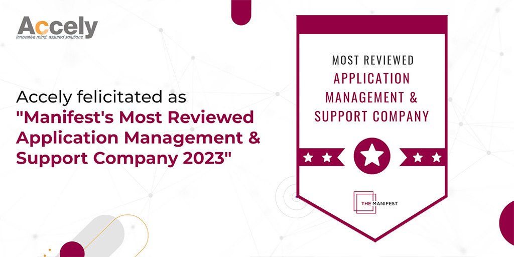 Manifest's Most Reviewed Application Management & Support Company 2023