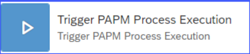 PaPM Trigger Button to Process Execution